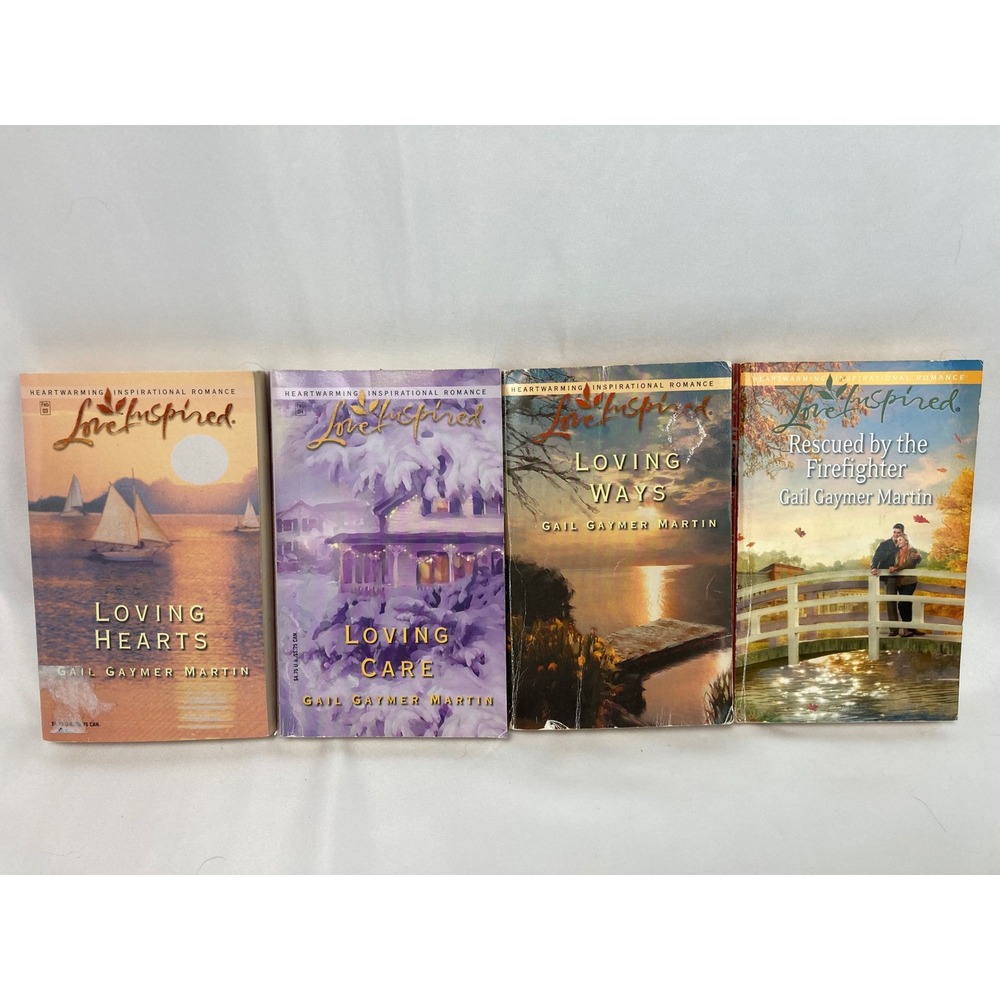 Gail Gaymer Martin Love Inspired Christian Romance Paperback Lot of 4